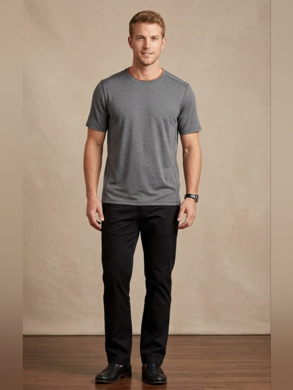 $39 BASS OUTDOOR Mens Core Performance T-Shirt - Picture 2 of 8